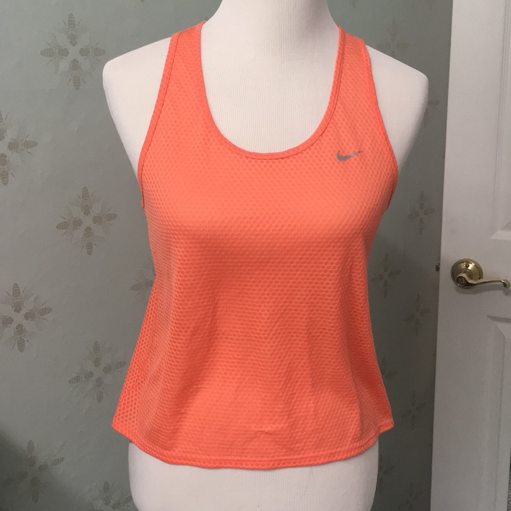 3/$20 Nike Dri-fit  orange muscle tee size Medium